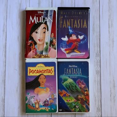 Disney Other | Disney Vhs Tapes | Color: Red | Size: No Size