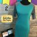 Lularoe Dresses | Lularoe L Julia Dress. | Color: Green | Size: L