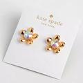 Kate Spade Jewelry | Kate Spade Sunset Bloom Ab Rainbow Crystal Stud Earrings! | Color: Gold | Size: Os