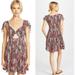 Free People Dresses | Free People Miss Right Floral Sundress | Color: Black/Red | Size: M