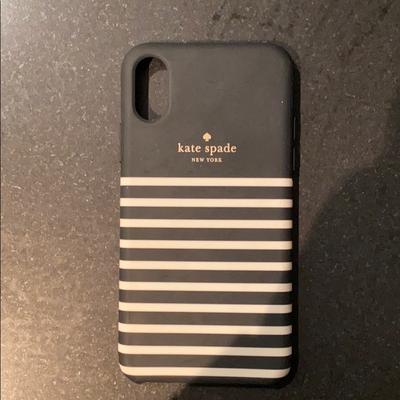 Kate Spade Accessories | Kate Spade Iphone Xs Case | Color: Black/White | Size: Os