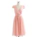 J. Crew Dresses | Jcrew “Soft Peach” Bridesmaid Dress - Sz 2 | Color: Orange/Pink | Size: 2