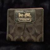 Coach Accessories | Coach Gently Used Wallet. Good Condition. | Color: Black | Size: Os