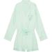 Victoria's Secret Intimates & Sleepwear | New Victoria's Secret Satin Rhinestone Romper Pj X | Color: Green | Size: Xs