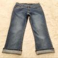 Levi's Jeans | Levi’s Medium Dark Wash Cropped Jeans Size-5 | Color: Blue | Size: 5j