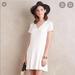 Anthropologie Dresses | Anthropologie Dolan White Ribbed Dress | Color: White | Size: M