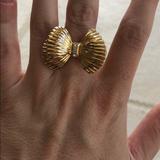 Lilly Pulitzer Jewelry | Lilly Pulitzer Bow Ring | Color: Gold | Size: Os