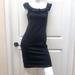 Zara Dresses | New Black Zara Dress With Ruffle Size Large Nwt | Color: Black | Size: L