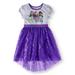 Disney Dresses | Disney Descendants 2 Girls Dress Size 14-16 | Color: Gray/Purple | Size: 14g