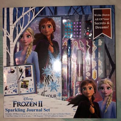 Disney Toys | New Disney Frozen2 Sparkling Journal Set | Color: Blue | Size: Osg