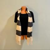 J. Crew Accessories | J. Crew Classic Navy Blue & White Striped Scarf | Color: Blue/White | Size: Os