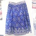Kate Spade Skirts | Kate Spade Madison Ave Skirt (Nwt $598) | Color: Blue/White | Size: 14
