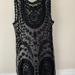 Free People Dresses | Free People Black Lace Dress | Color: Black | Size: Xs