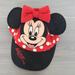 Disney Accessories | Minnie Mouse Toddlers Hat | Color: Black/Red | Size: Osg