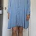 Zara Dresses | Denim Dress A Line | Color: Blue | Size: One Size