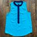 J. Crew Tops | J.Crew Tank Top Size 4 | Color: Blue/Green | Size: 4