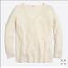 J. Crew Sweaters | J Crew Wool Blend Cream V-Neck Sweater | Color: Cream | Size: M