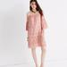 Madewell Dresses | Madewell Pink Eyelet Off-The-Shoulder Dress | Color: Pink | Size: 0