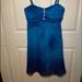 Free People Dresses | Free People Blue Watercolor Sundress | Color: Blue | Size: L