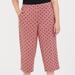 Torrid Pants & Jumpsuits | Dusty Rose Polka Dot Ponte Culotte Pant | Color: Red/Pink | Size: 2