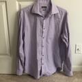Michael Kors Shirts | Michael Kors Dress Shirt Slim Fit 16-16 1/2 | Color: Purple | Size: 16