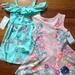 Disney Dresses | Lot Of 2 New Disney Kohl’s Dresses 2t | Color: Green/Pink | Size: 2tg