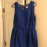 J. Crew Dresses | J Crew Royal Blue Dress | Color: Blue | Size: 10