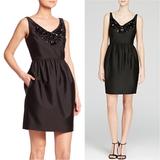 Kate Spade Dresses | Kate Spade New York V-Neck Knee-Length Dress | Color: Black | Size: 6