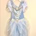 Disney Costumes | Brand New Authentic Disney Girls Cinderella Dress | Color: Blue/Silver | Size: Small: 5/6 Years