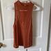 Free People Tops | Freepeople Dress Shirt | Color: Orange | Size: M
