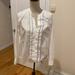 J. Crew Tops | J.Crew White Longsleeve Top | Color: White | Size: M