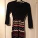 Nine West Dresses | Nine West Sweater Dress | Color: Black/Red | Size: Xs