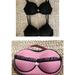 Victoria's Secret Intimates & Sleepwear | Euc - Victoria's Secret Bras - 32d W/Travel Case | Color: Black/Pink | Size: 32d