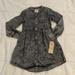 Levi's Dresses | Levi’s Button Down Dress | Color: Black/Gray | Size: 4tg