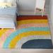 144 x 105 x 1.18 in Rug - Mack & Milo™ Camilo Rainbow Shag Area Rug, Polypropylene | 144 H x 105 W x 1.18 D in | Wayfair