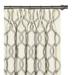 Eastern Accents Gresham Geometric Room Darkening Pinch Pleat Single Curtain Panel Polyester in Gray | 120 H in | Wayfair 7V8-CUD-176-PP