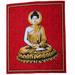 Bungalow Rose Cotton Powerloom Buddha Tapestry Cotton in Red/Yellow | 90 H x 60 W in | Wayfair 6676223F46304E02A0EA8FC8EEF9183D