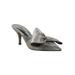 Women's Elonna Mule by J. Renee in Pewter Glitter (Size 9 1/2 M)