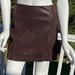 Free People Skirts | Free People Modern Femme Vegan Suede Mini Skirt 2 | Color: Brown | Size: 2