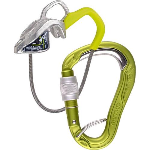 EDELRID Mega Jul Belay Kit Bulletproof Scre, Größe – in Grün