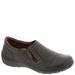 Clarks Cora Giny - Womens 6 Brown Slip On Medium