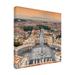 Ebern Designs Dolce Vita Rome 3 View of Rome from Dome of St. Peters Basilica II by Philippe Hugonnard - Wrapped Canvas Photograph Print Canvas | Wayfair