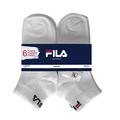 Fila F9300/6 Unisex-Socken, weiß, 43/46