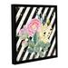 Rosdorf Park BW Floral II by Jennifer Pugh - Print Canvas in Green/Pink | 18 H x 18 W x 2 D in | Wayfair 1B5BDF7F113F4A7FA2E4F839B1C03759