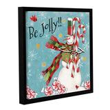 The Holiday Aisle® 'Sweet Snowmen II' - Print Canvas in Green/Red | 24 H x 24 W x 2 D in | Wayfair 6270BF647B68422EAD4AFBFA52202195