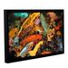 World Menagerie Colorful Koi by Linda Parker - Graphic Art Print on Canvas in White | 24 H x 36 W in | Wayfair 70B62DE12ED94C488BCA7E2BD0C8BCFC