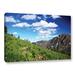 Millwood Pines Mountain Meadow by Dan Wilson - Wrapped Canvas Photograph Print Canvas in Black/Blue/Green | 12 H x 18 W x 2 D in | Wayfair
