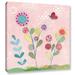 Andover Mills™ Baby & Kids 'Pattys Garden IV' - Painting Print Canvas, Cotton | 14 H x 14 W x 2 D in | Wayfair A32A4F35034D4ECA9290D49780FC6C20