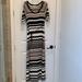 Jessica Simpson Dresses | Jessica Simpson Maternity Maxi Dress | Color: Black/Cream | Size: Lm