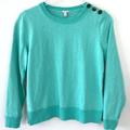 J. Crew Sweaters | J Crew Crewneck Pullover Sweatshirt Teal S | Color: Blue/Green | Size: S